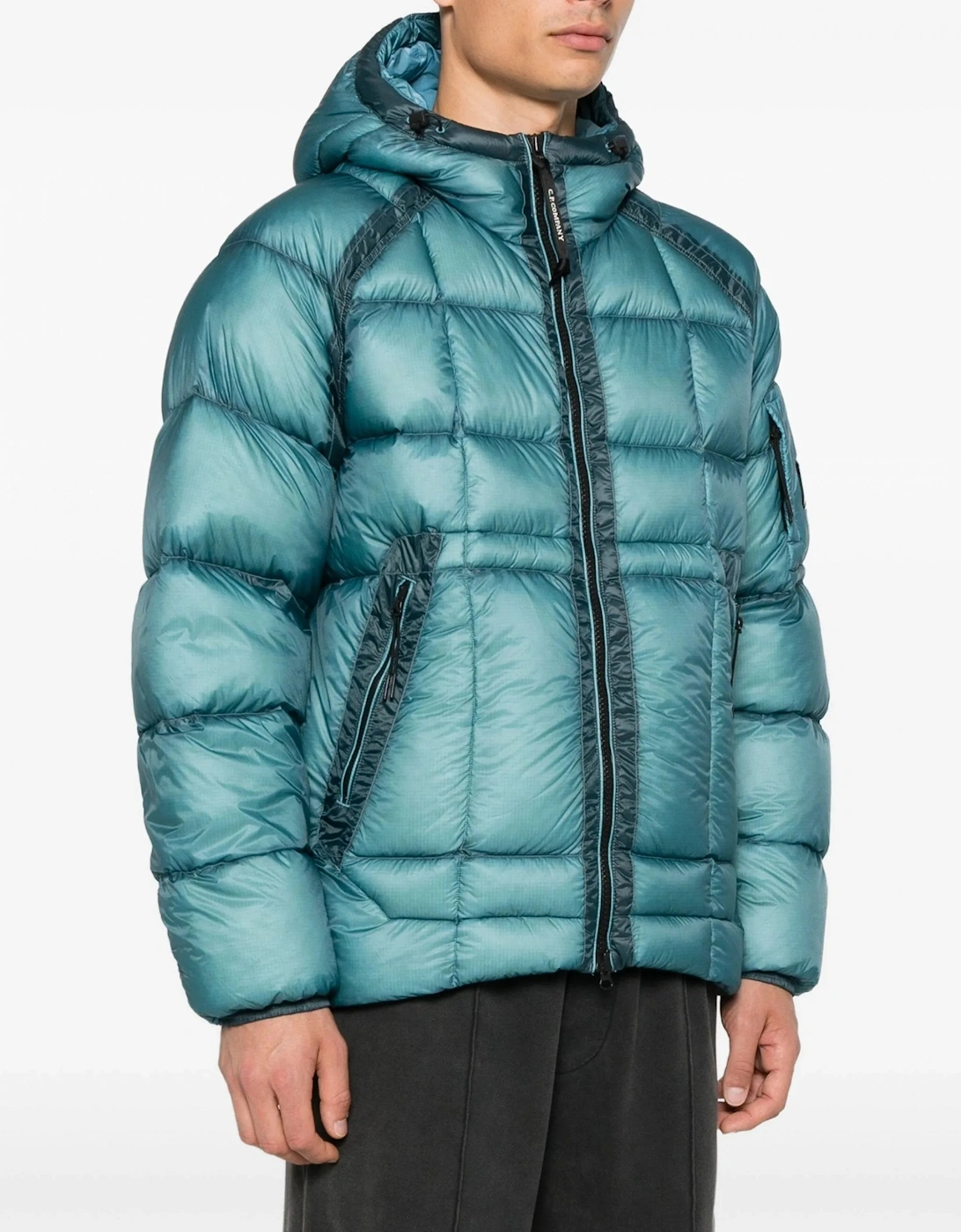 DD Shell Hooded Jacket Blue