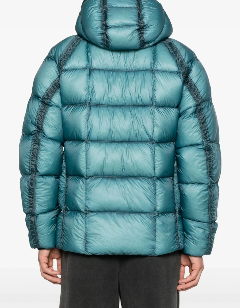 DD Shell Hooded Jacket Blue