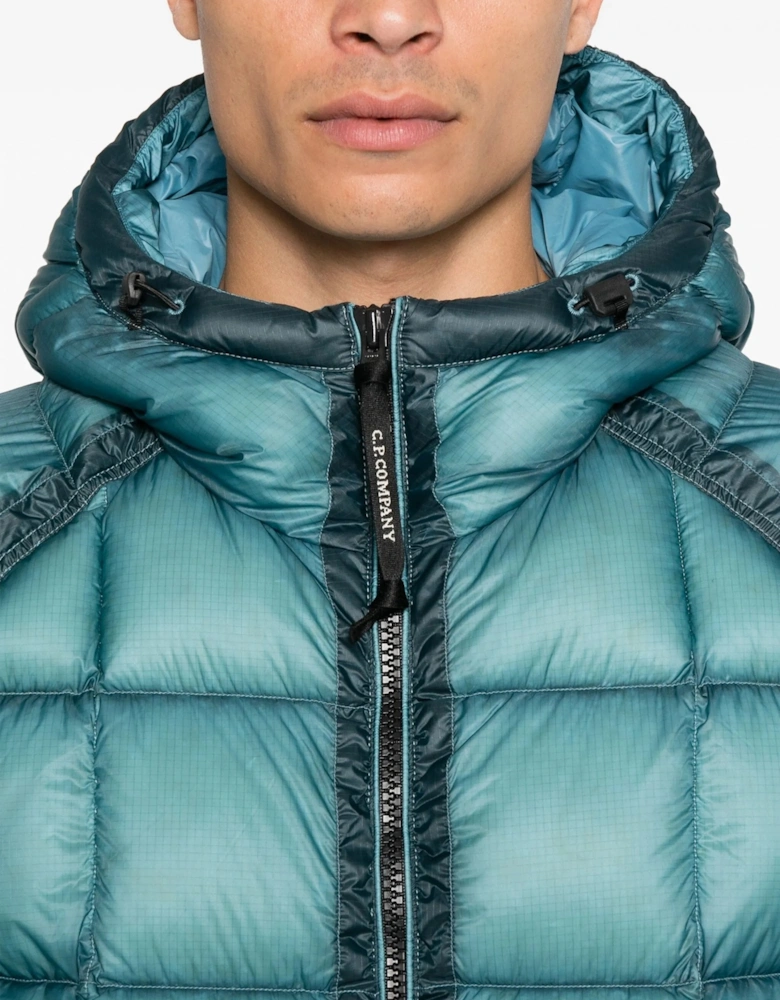 DD Shell Hooded Jacket Blue