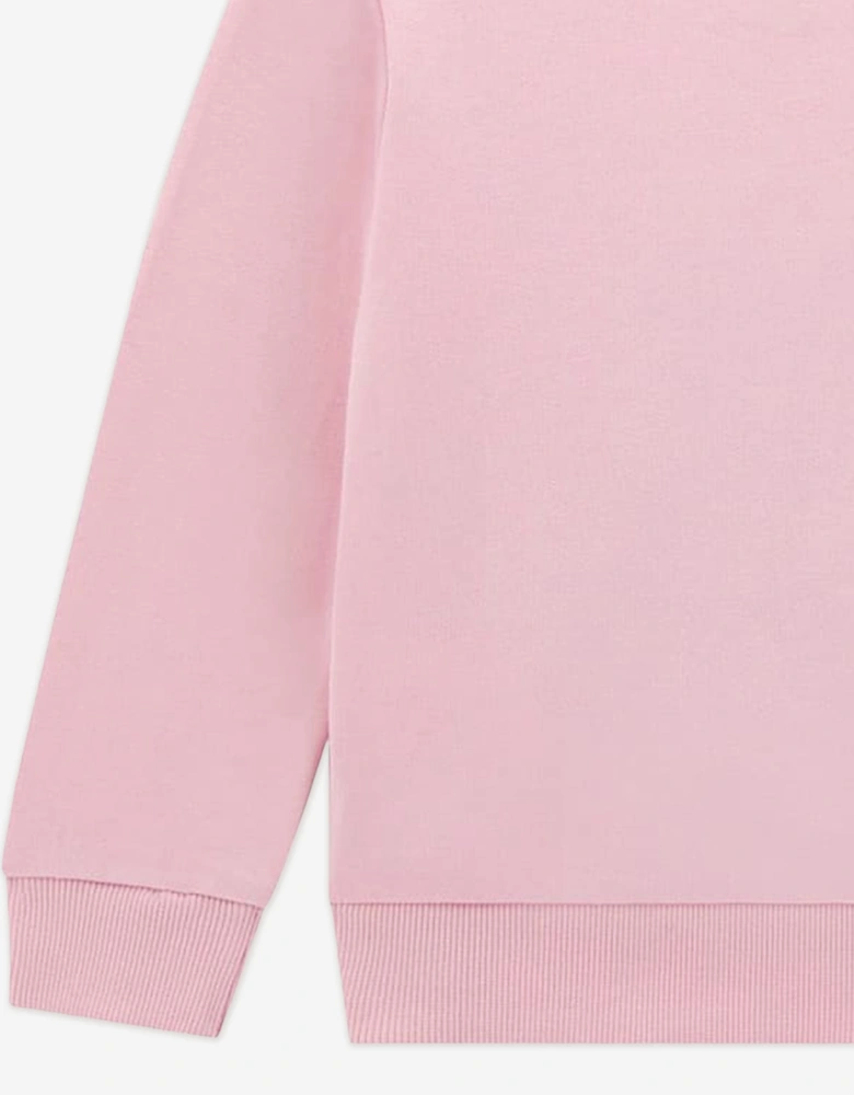 Girls Teddy Bear Sweatshirt in Pink