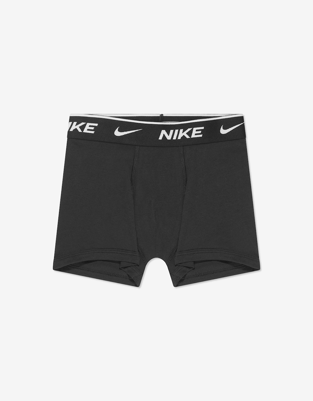 Boys 3 Pack Essential Boxer Shorts Set in Black