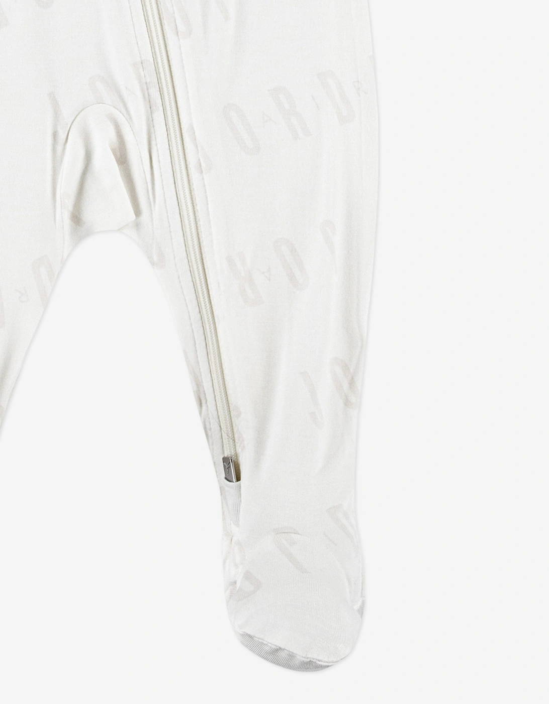 Baby Bubble Footed Coverall in Ivory