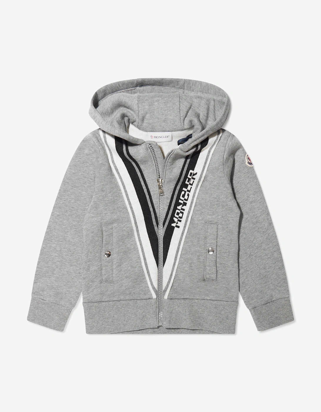 Enfant Boys Graphic Logo Zip Up Hoodie, 5 of 4