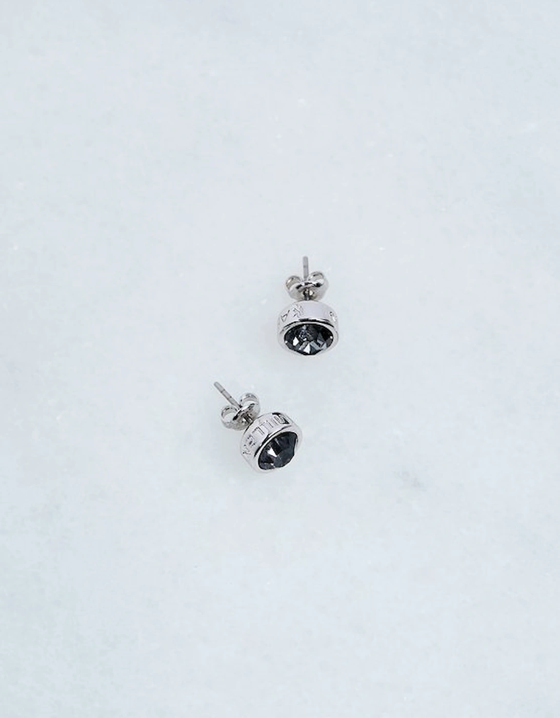 Hand Set European Crystal Solitaire Stud Earrings