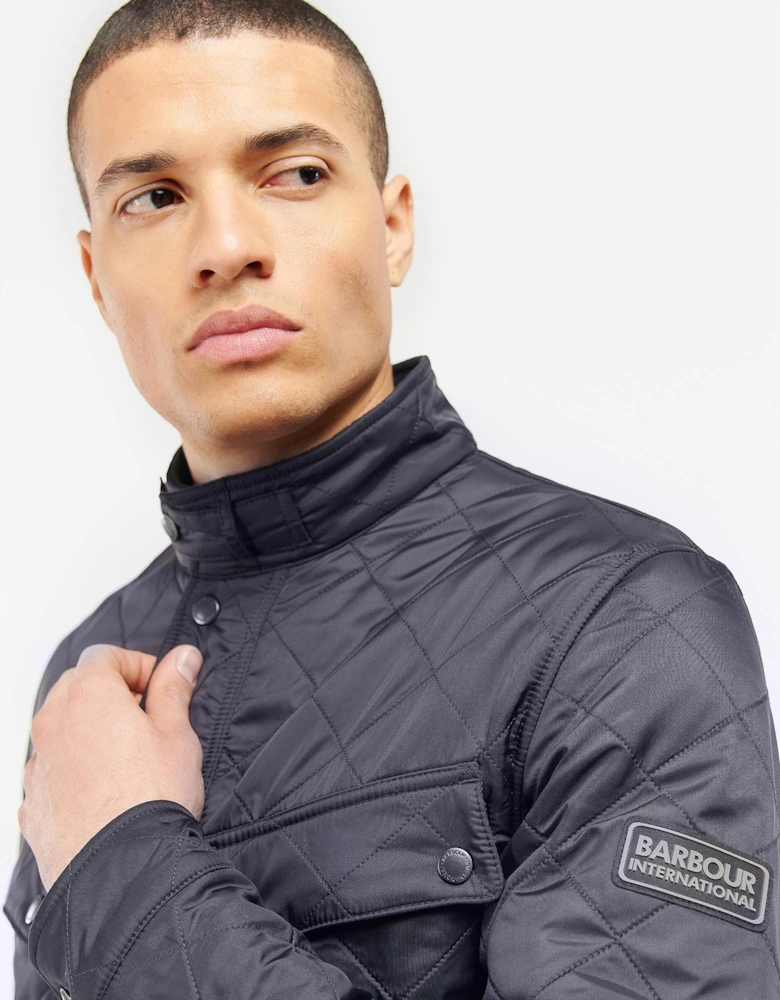 Tourer Ariel Mens Polarquilt Jacket - Navy