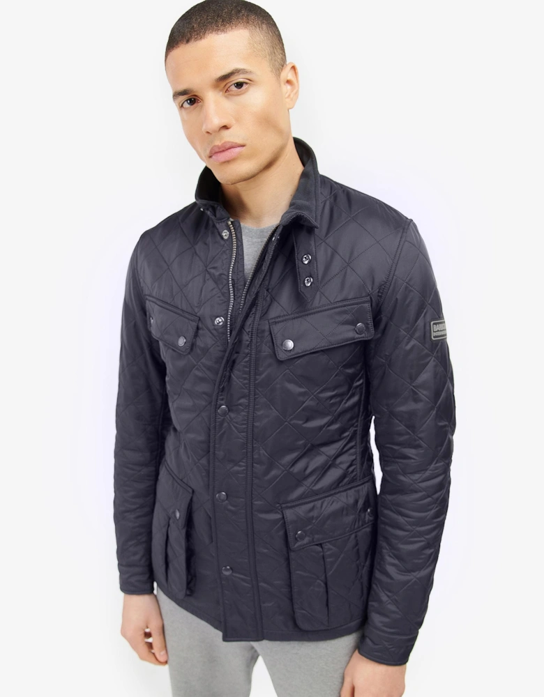Tourer Ariel Mens Polarquilt Jacket - Navy