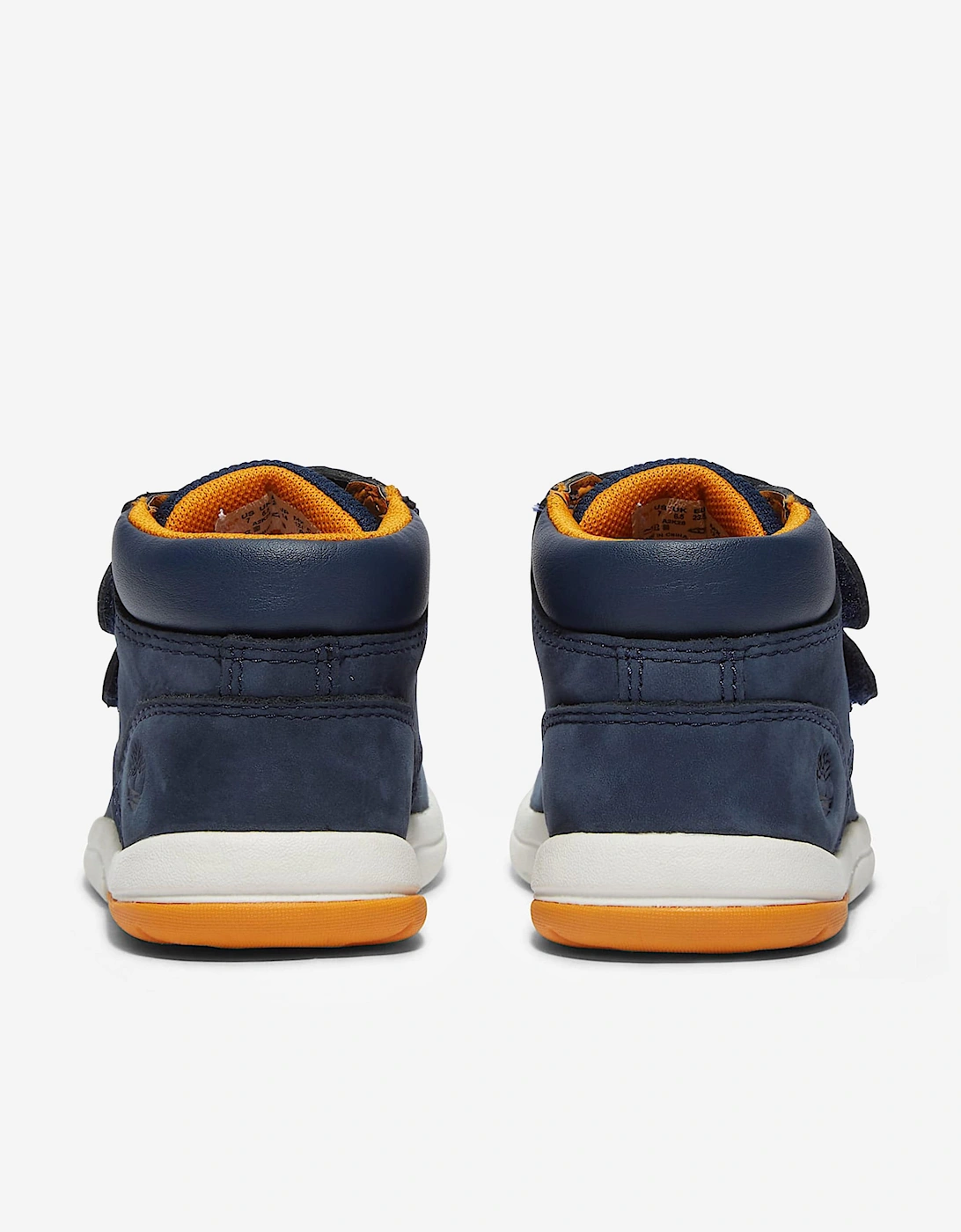 Boys Toddle Tracks Mid Hook & Loop Boots in Navy