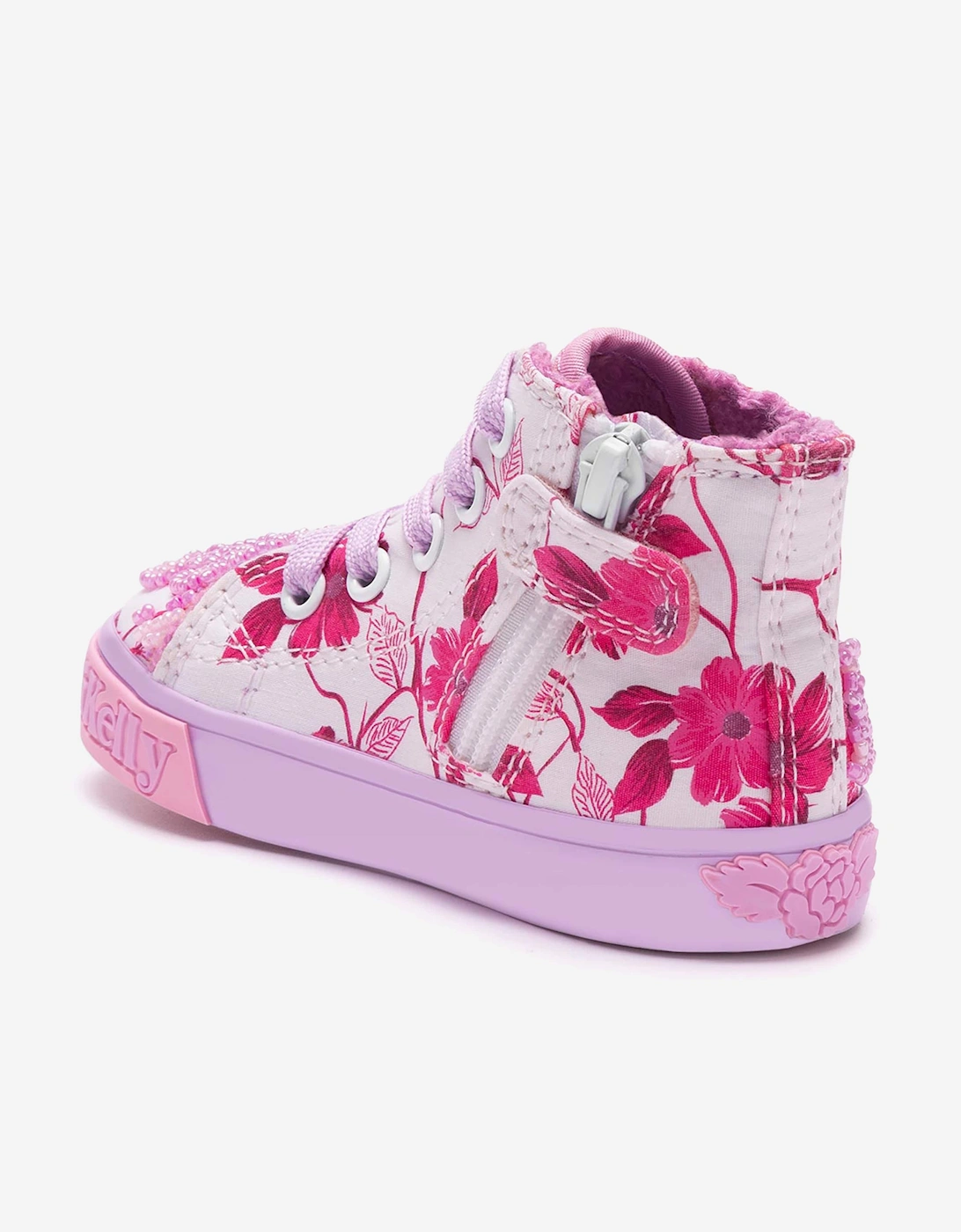 Girls Brooke Baseball Boots in Purple