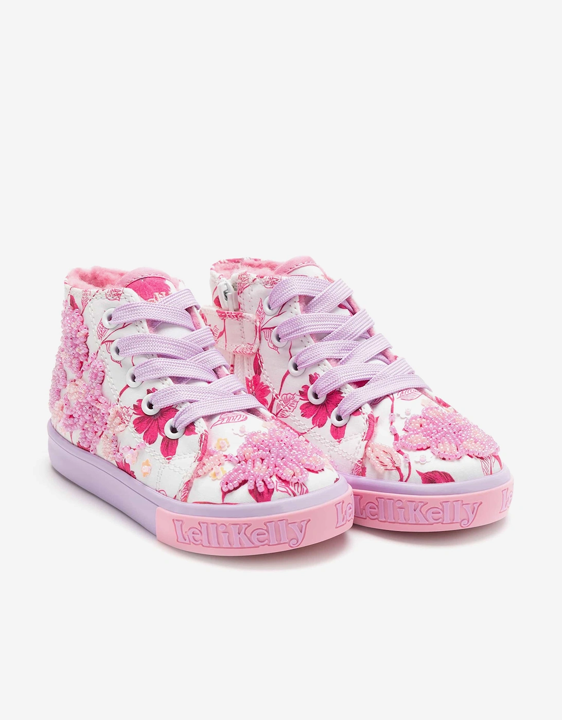 Girls Brooke Baseball Boots in Purple
