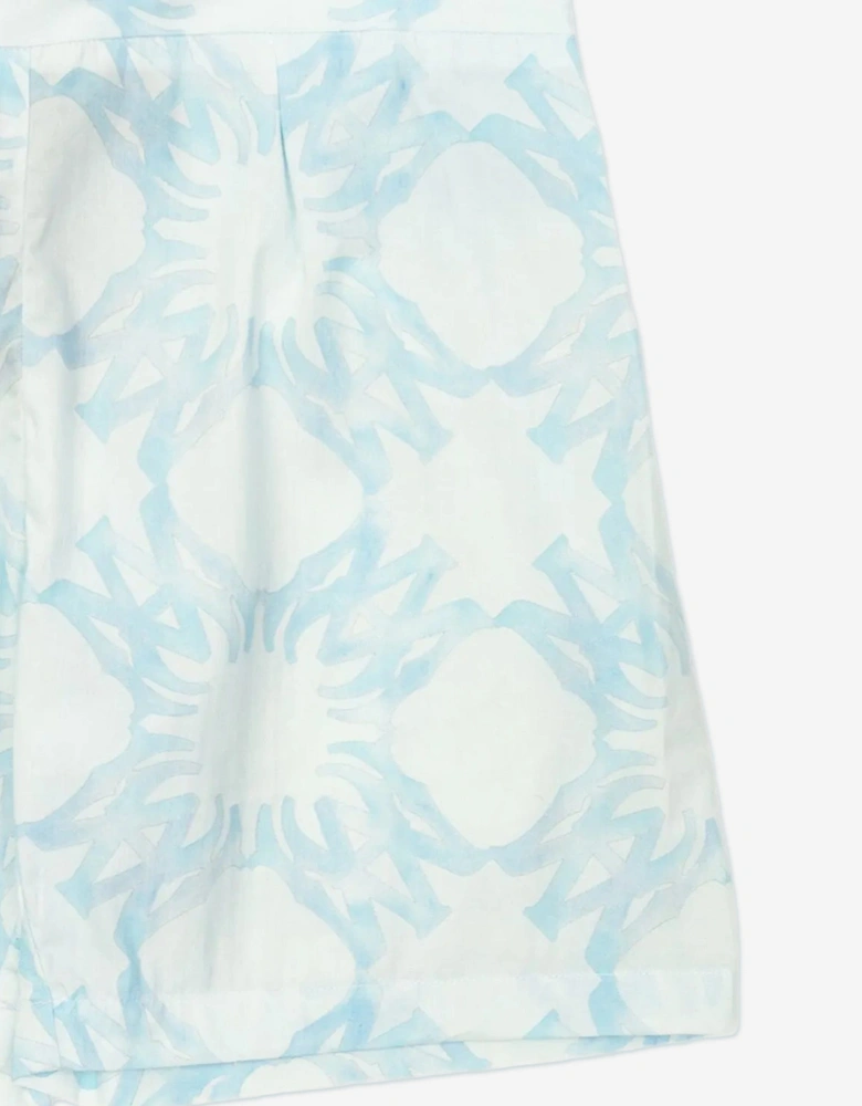 Boys MA Quad Shorts n Blue