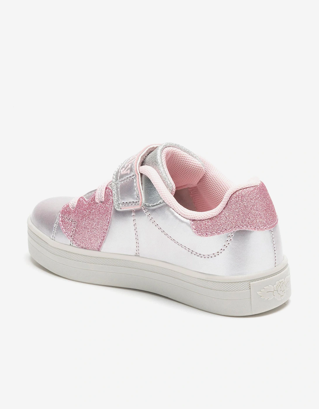 Girls Livia Trainers in Silver