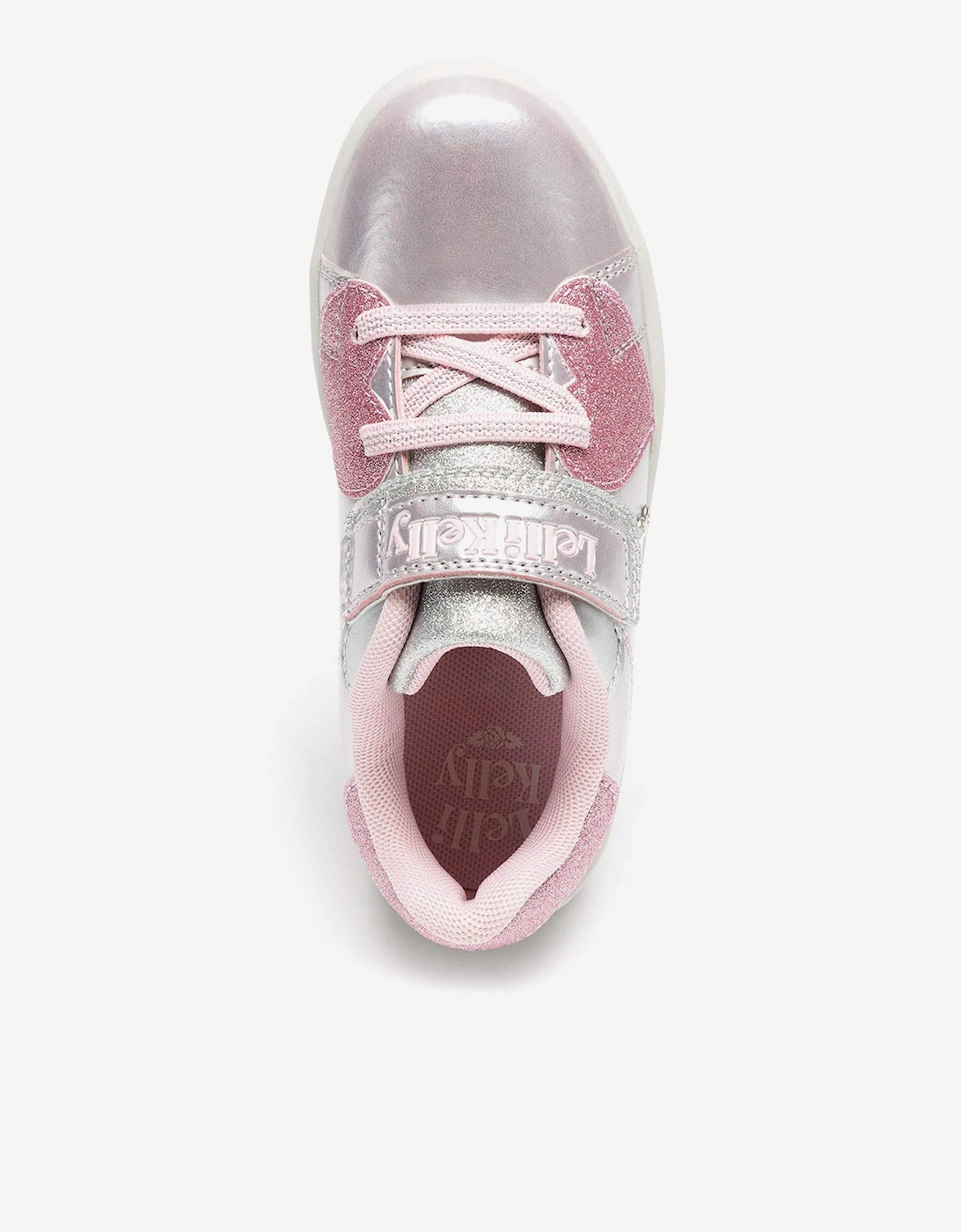 Girls Livia Trainers in Silver