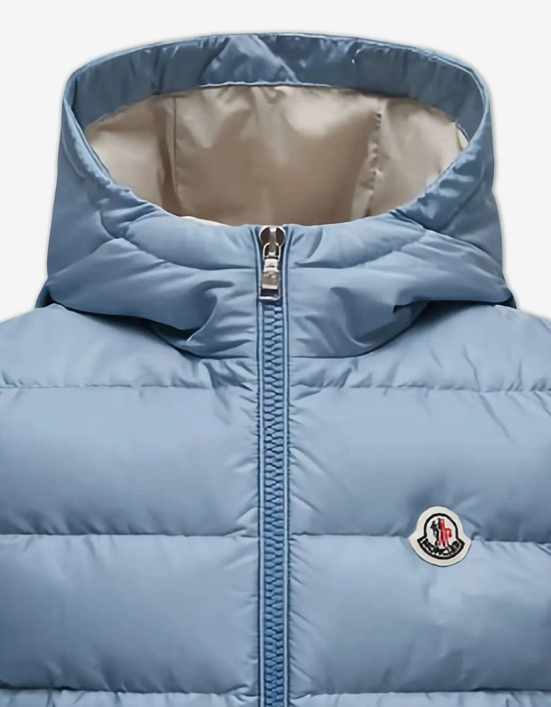Kids Down Padded Fudo Gilet in Blue