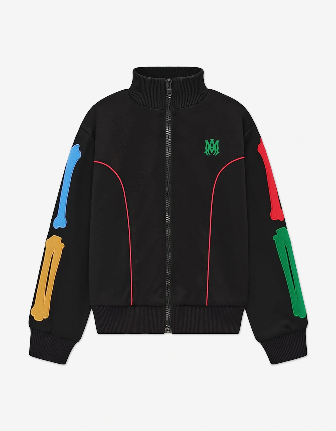 Kids Bones Track Jacket in Black, 5 of 4