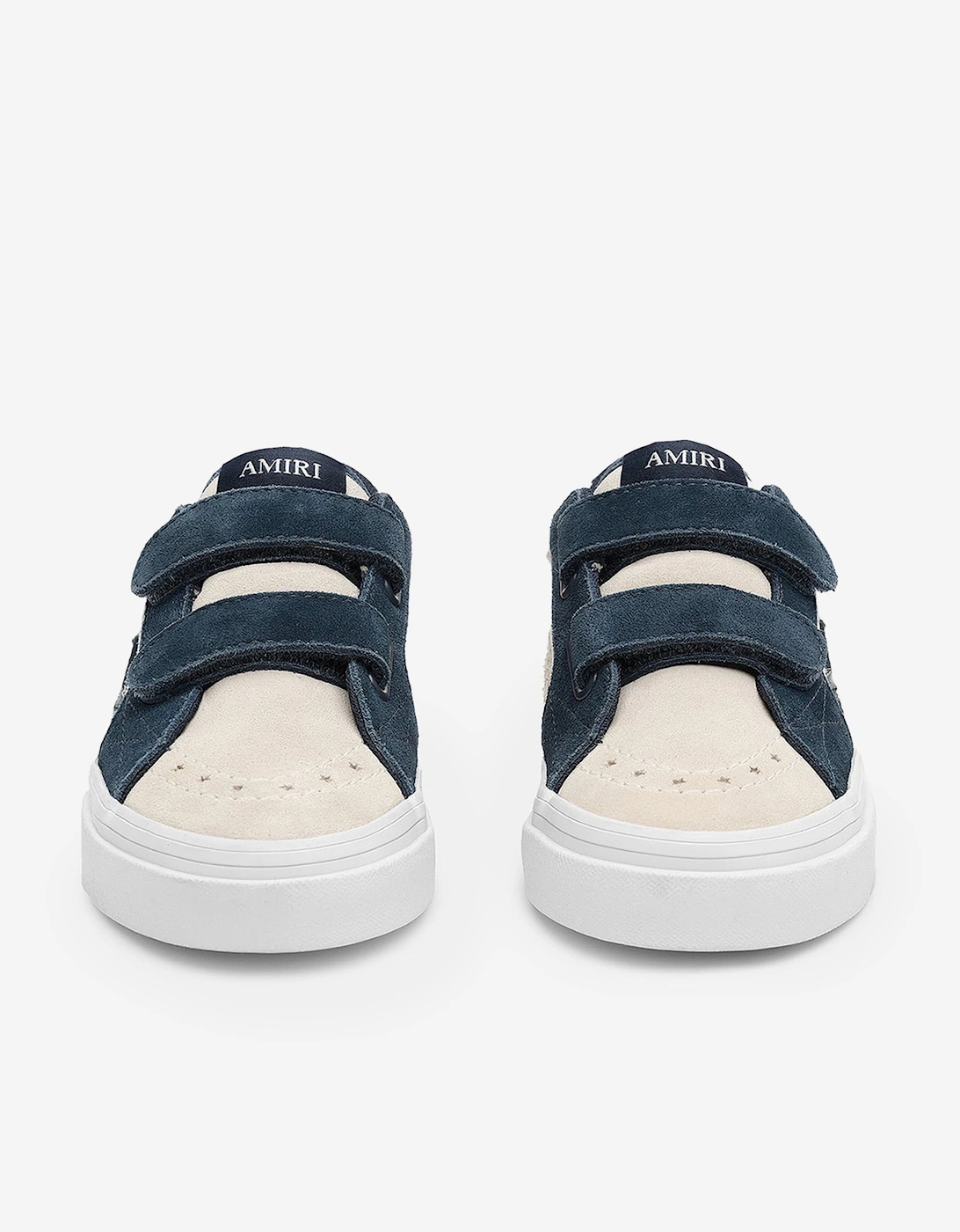 Kids Leather Sunset Skate Low Trainers in Navy