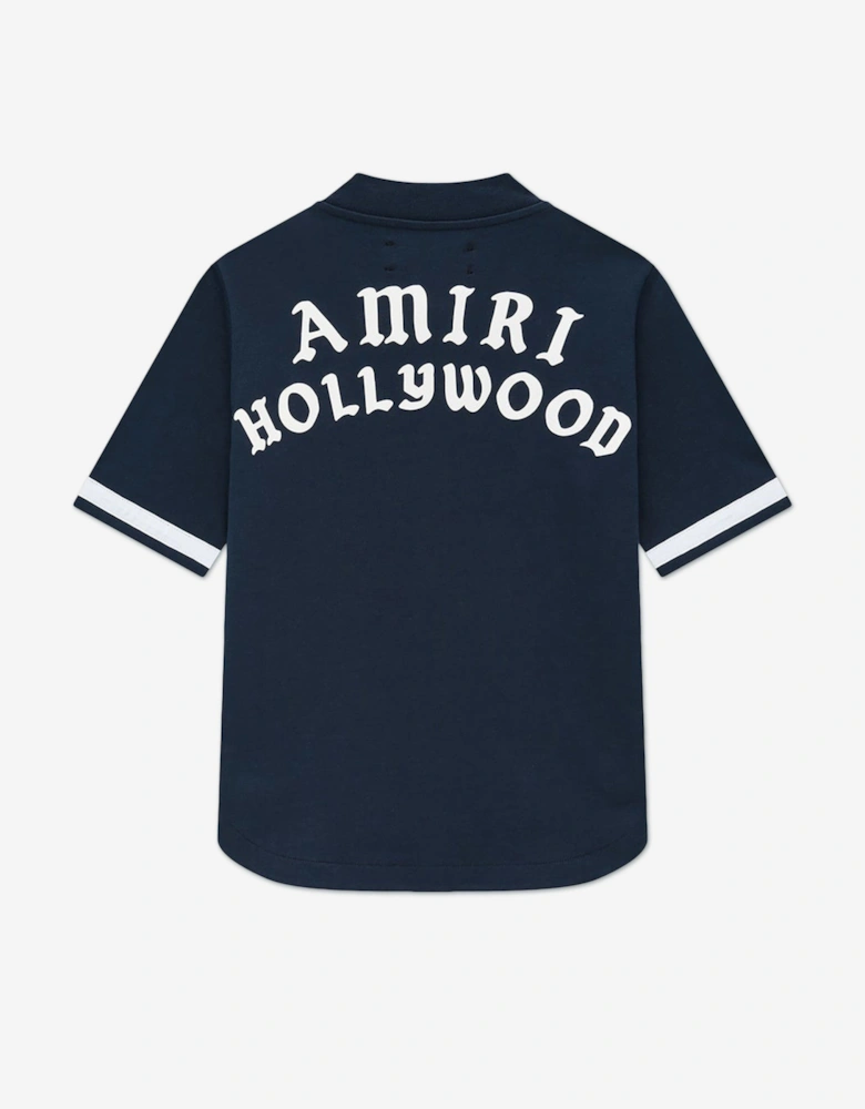 Boys Hollywood Baseball Shirt in Navy