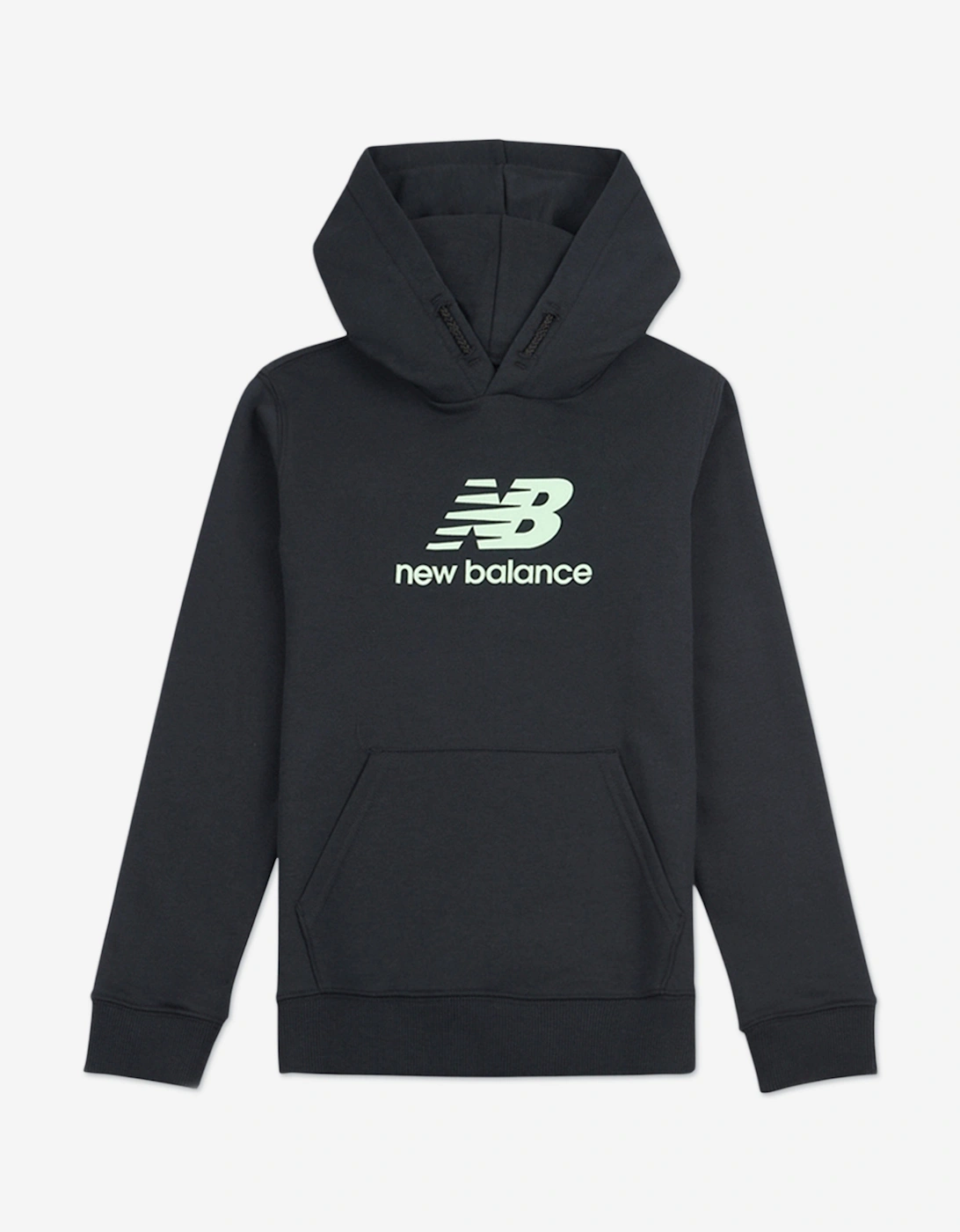 Boys Stacked Logo Tracksuit in Black