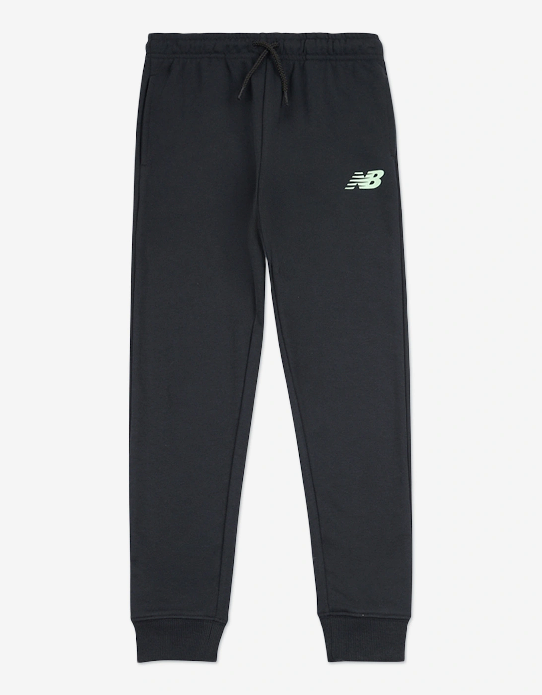 Boys Stacked Logo Tracksuit in Black
