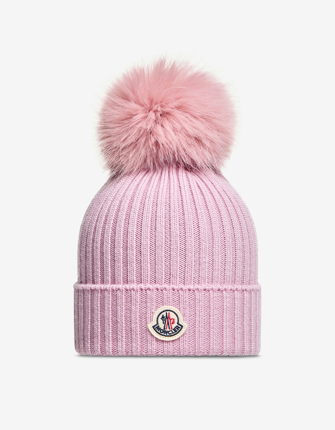 Girls Knitted Pom Pom Hat in Pink, 5 of 4