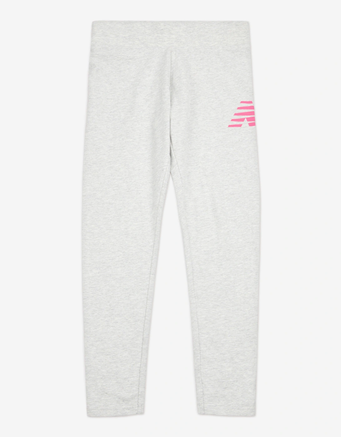 Girls Flower Graphic T-Shirt and Leggings Set in Pink