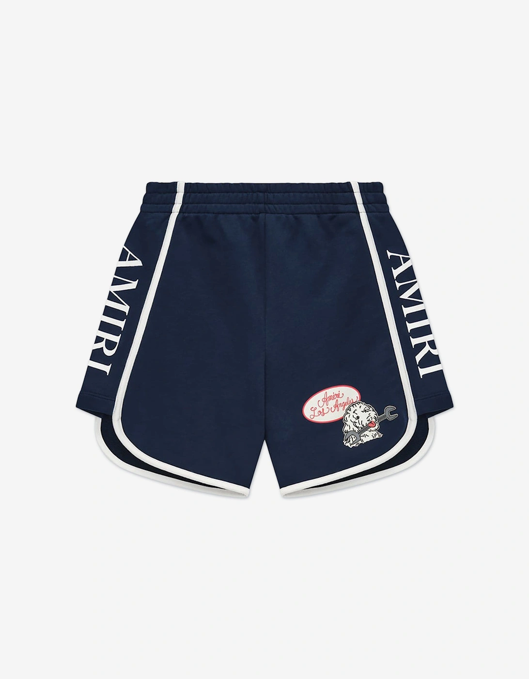 Boys Station Patch Shorts in Navy, 5 of 4