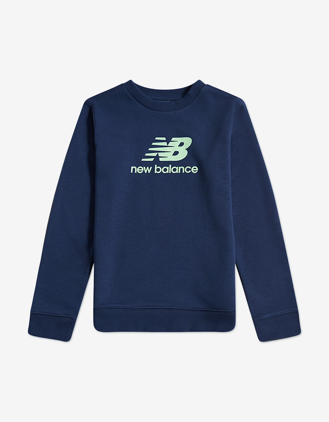 Boys Stacked Logo Tracksuit in Navy