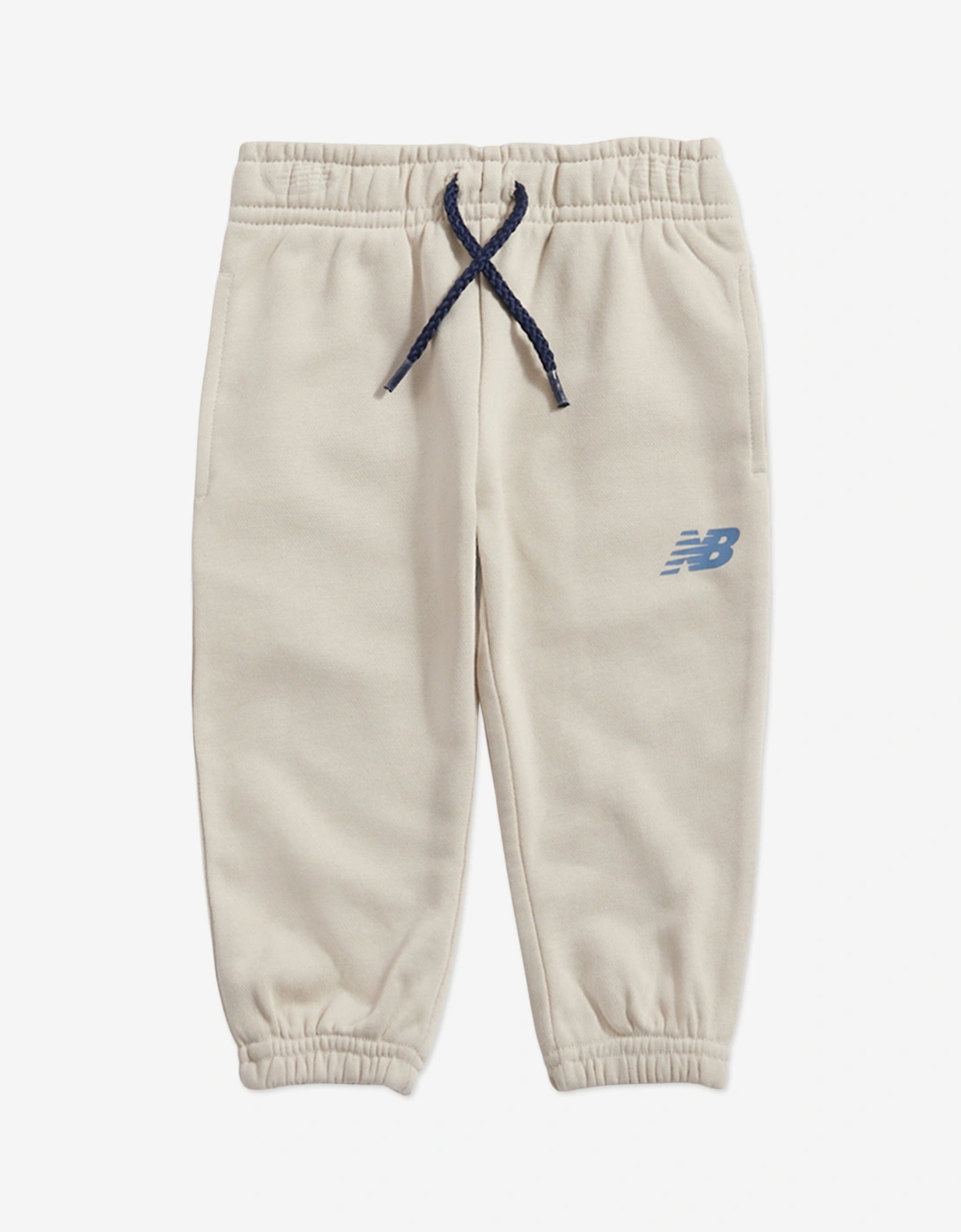 Boys Logo Tracksuit in Beige