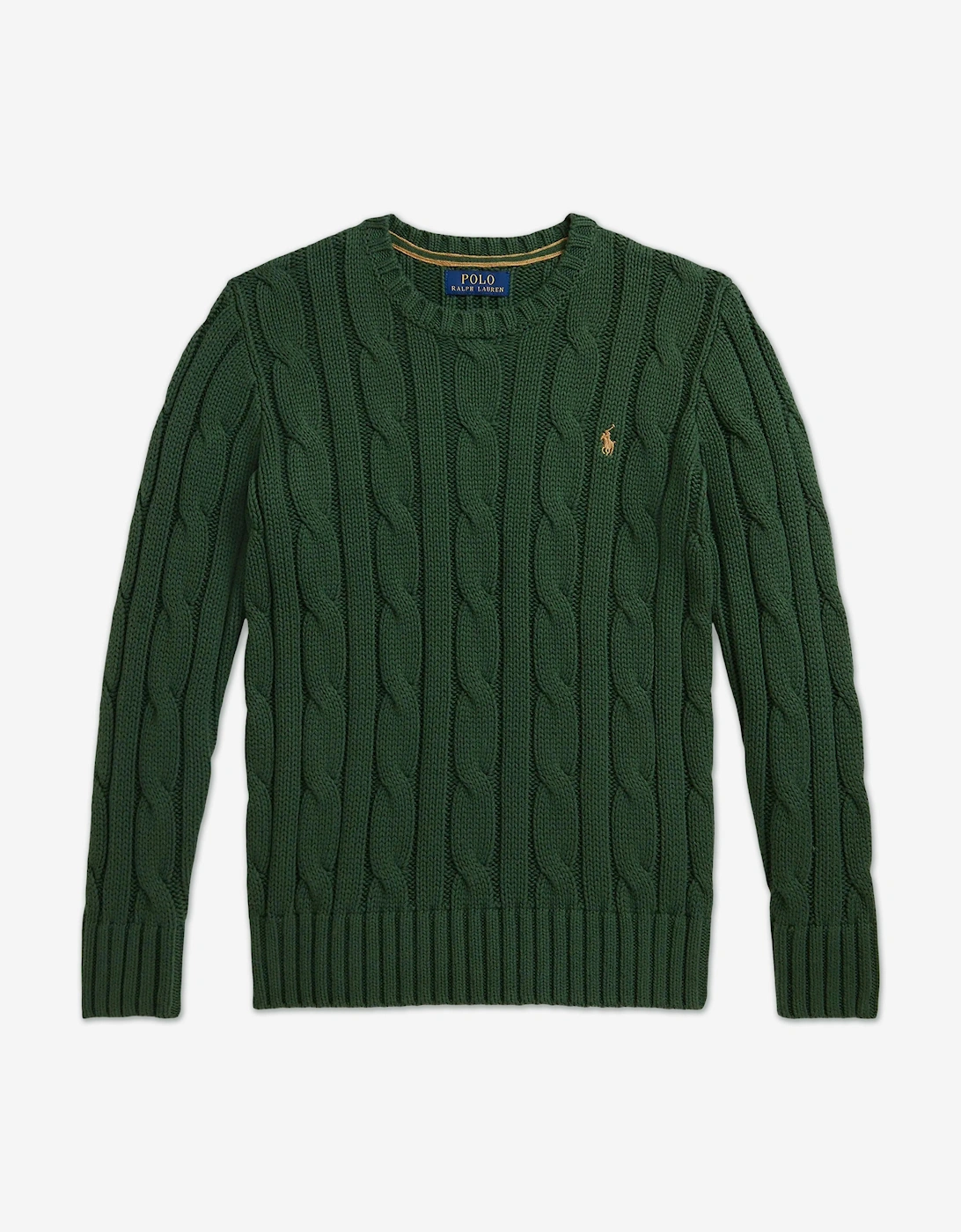 Boys Cable Knit Jumper in Green, 5 of 4