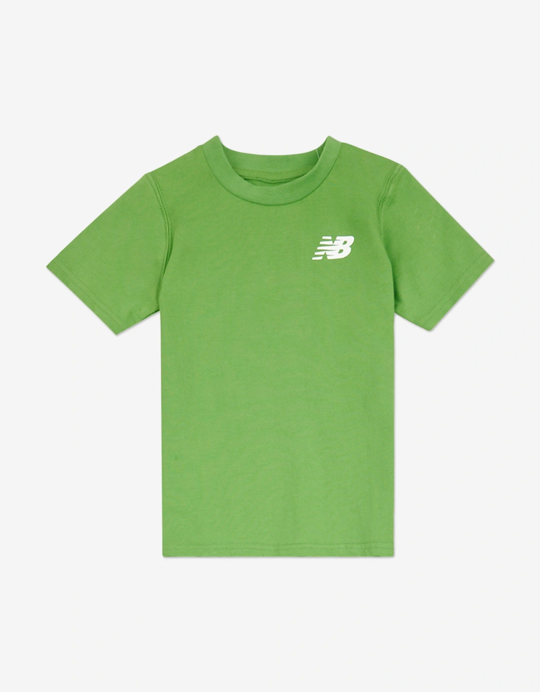Boys 327 Multi Graphic T-Shirt and Joggers Set in Green