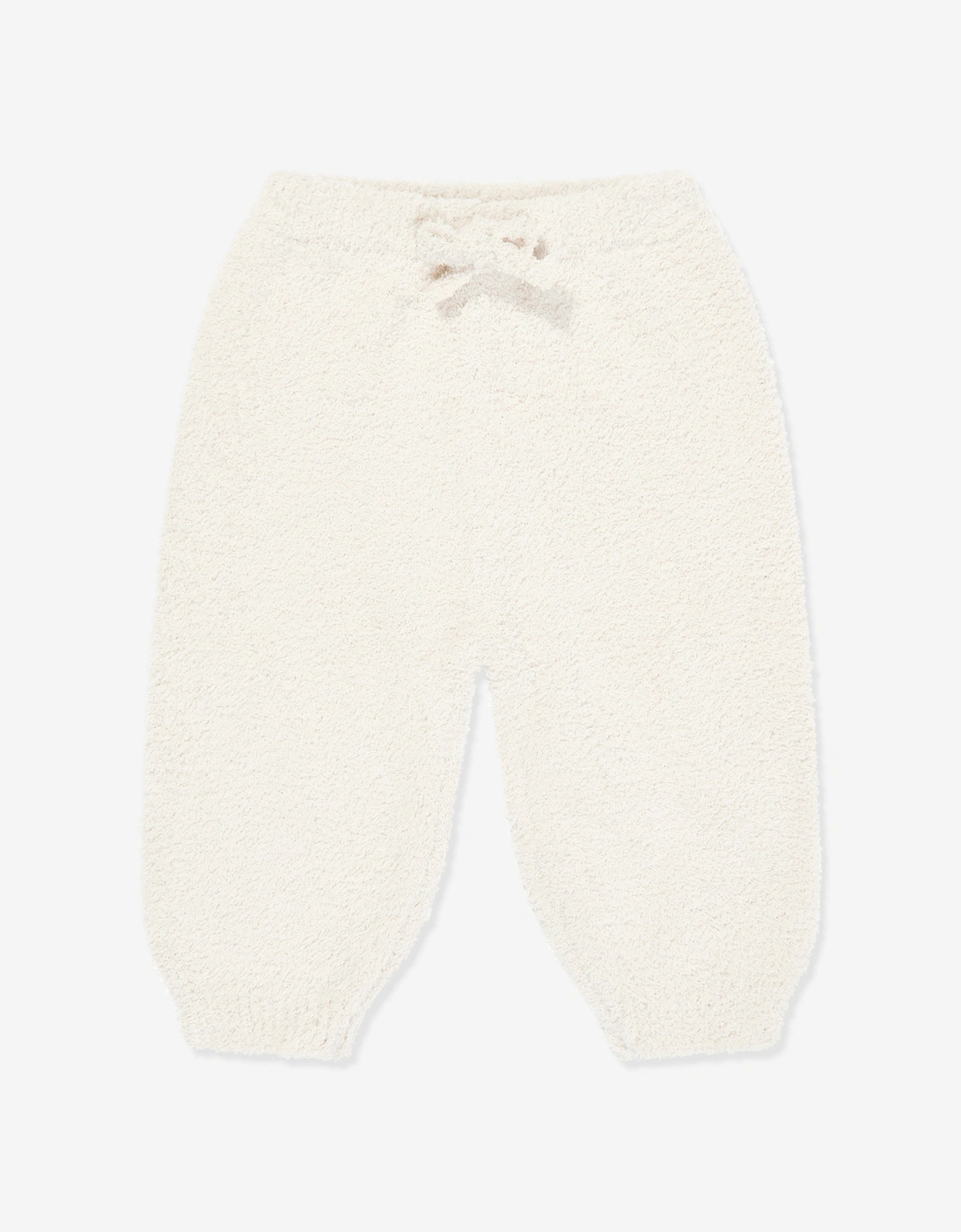 7AM Enfant Baby  Fuzzy Boxy Lounge Pants in Ivory, 5 of 4