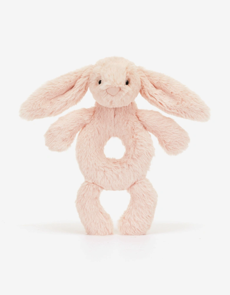 Bashful Blush Bunny Ring Rattle in Pink (18 CM)