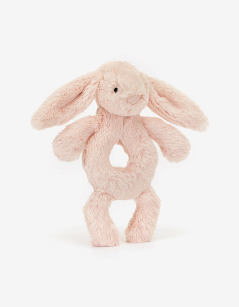 Bashful Blush Bunny Ring Rattle in Pink (18 CM)