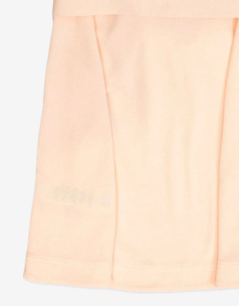Girls Astrid Bear Polo Dress in Pink