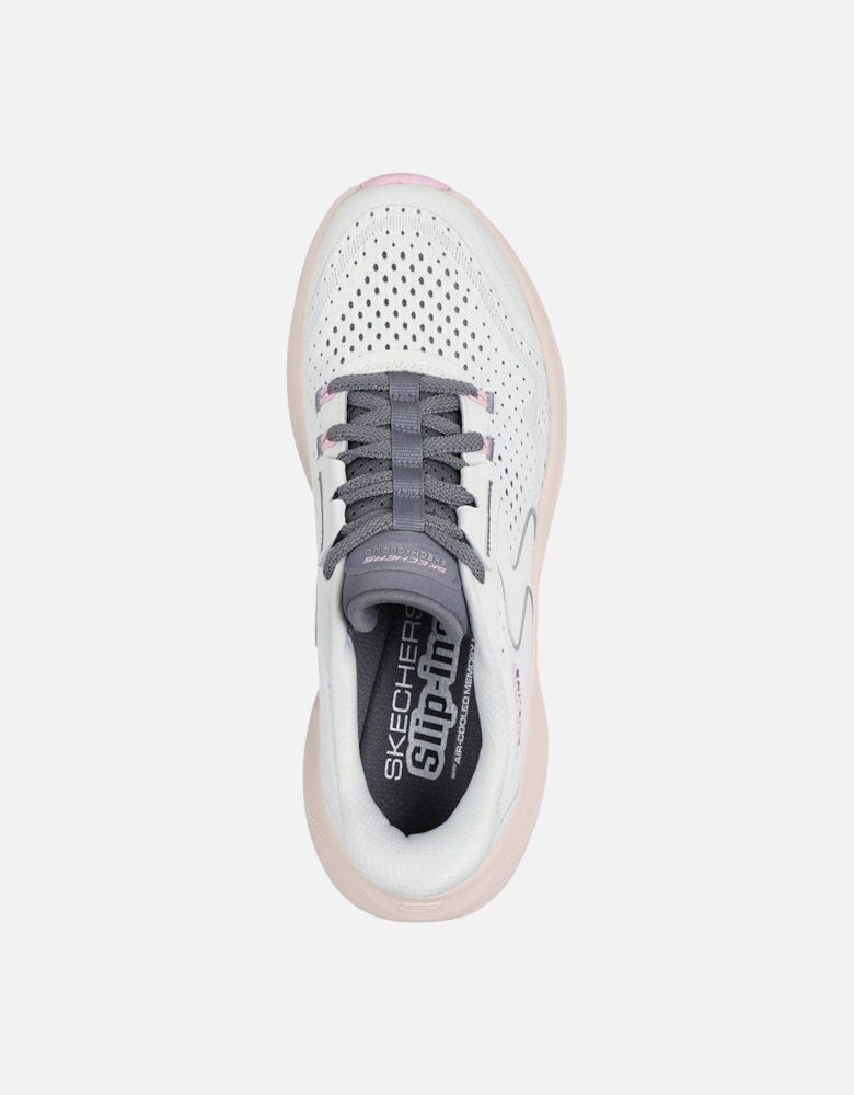 Skech Cloud Plush Horizon Polyester Women's White/Multi Trainers