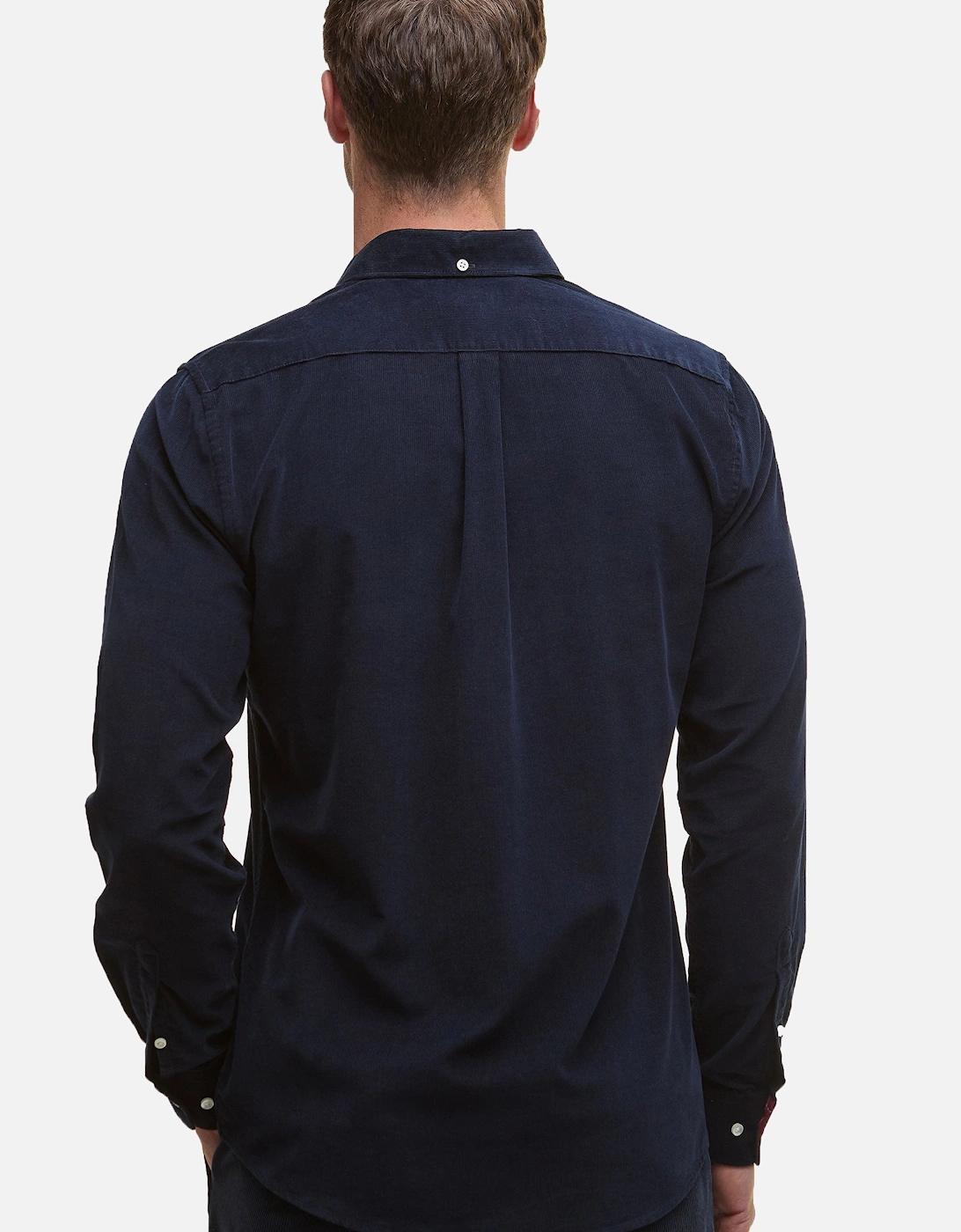 Ramsey Corduroy Shirt Navy/Red