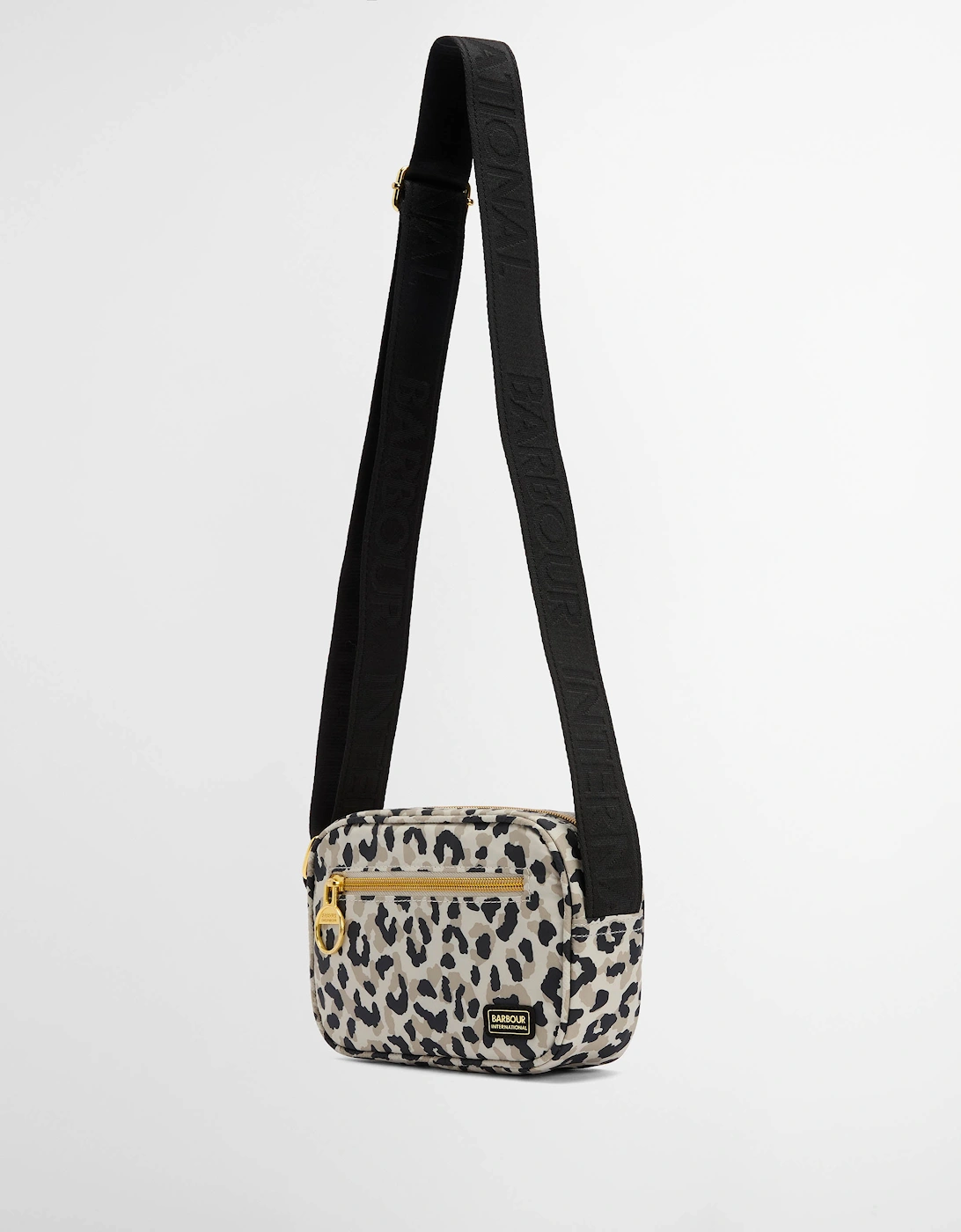 Boulevard Womens Micro Crossbody Bag - Jasmine Leopard