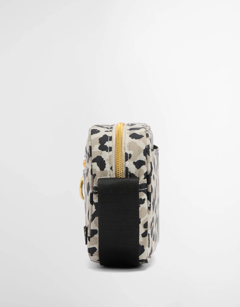 Boulevard Womens Micro Crossbody Bag - Jasmine Leopard
