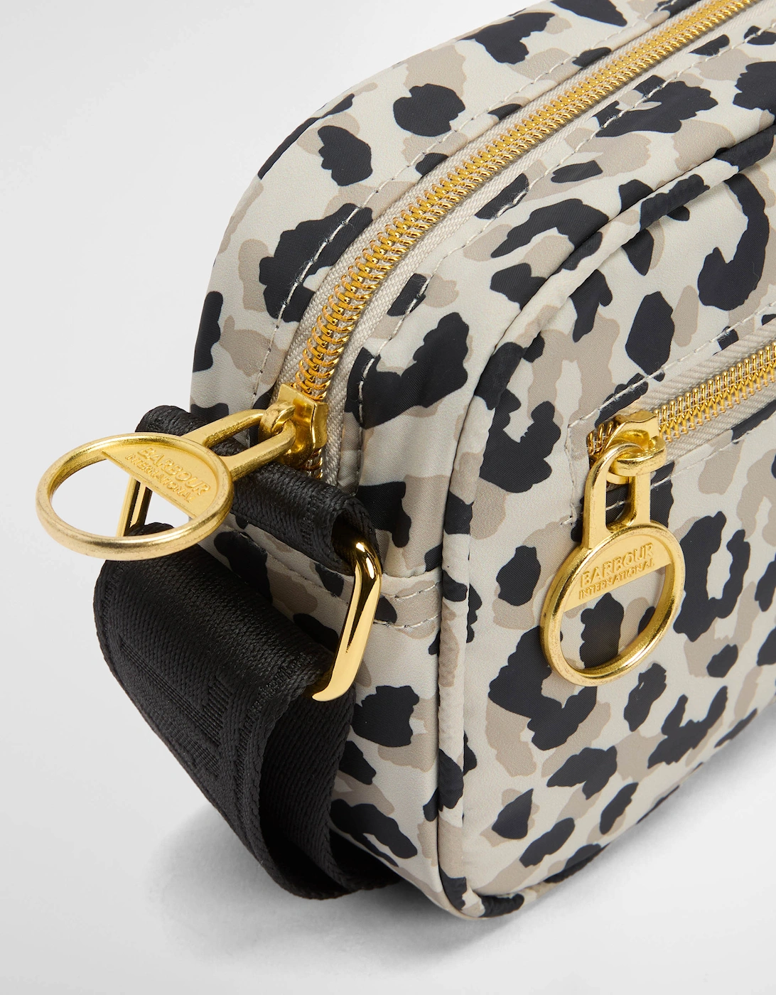 Boulevard Womens Micro Crossbody Bag - Jasmine Leopard