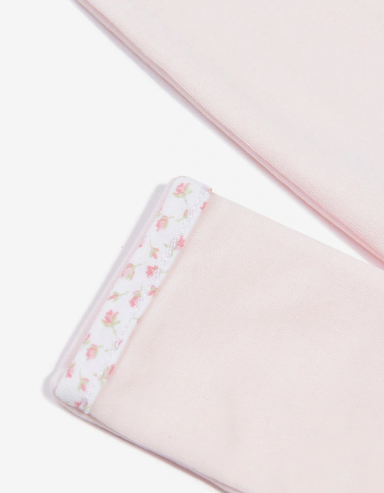 Baby Girls Logo Babygrow in Pink