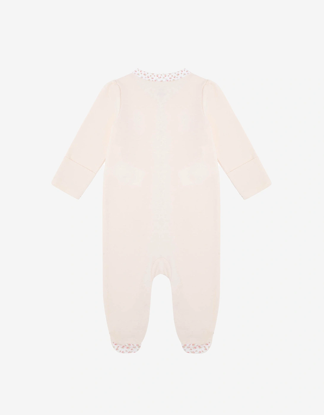 Baby Girls Logo Babygrow in Pink