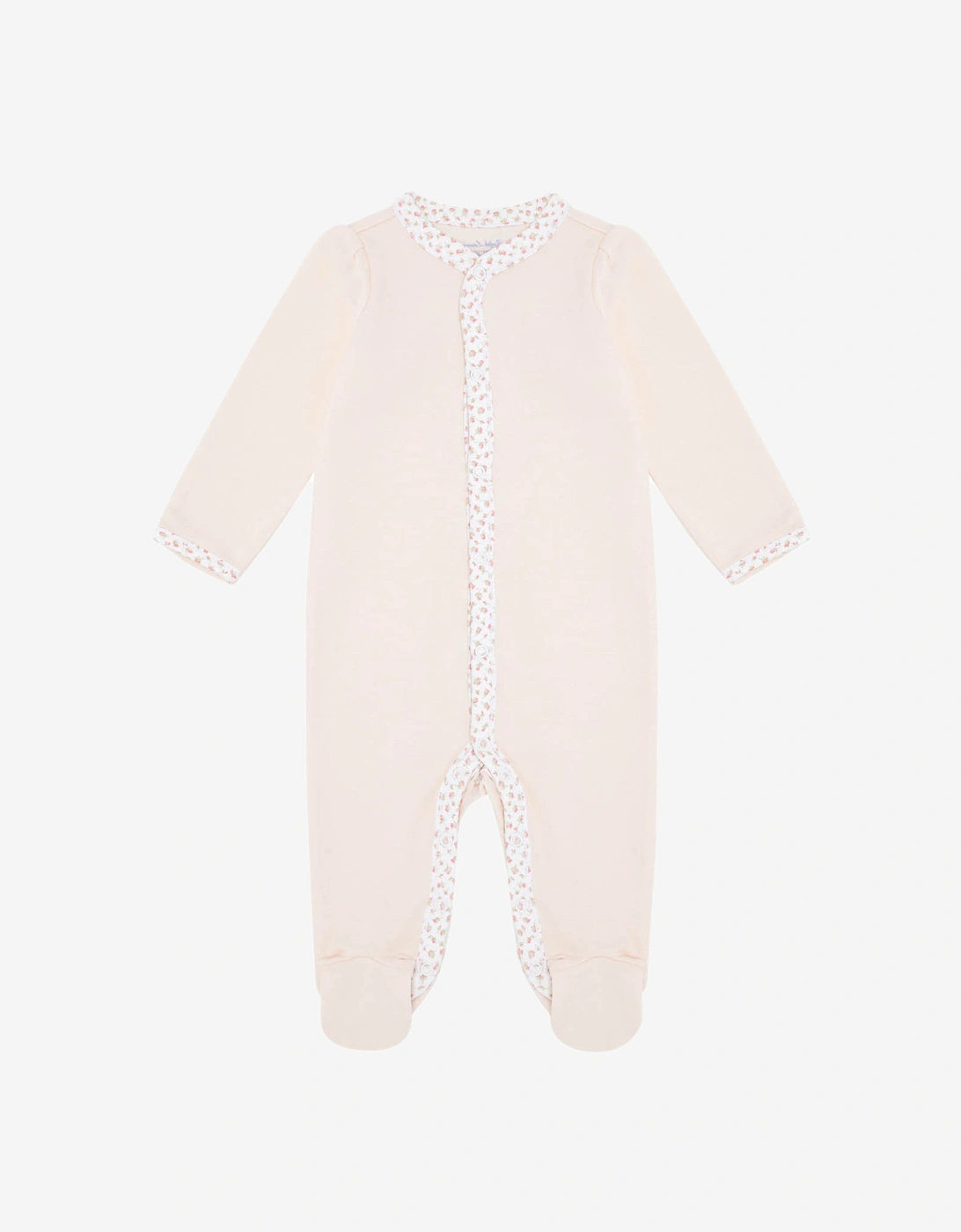 Baby Girls Logo Babygrow in Pink