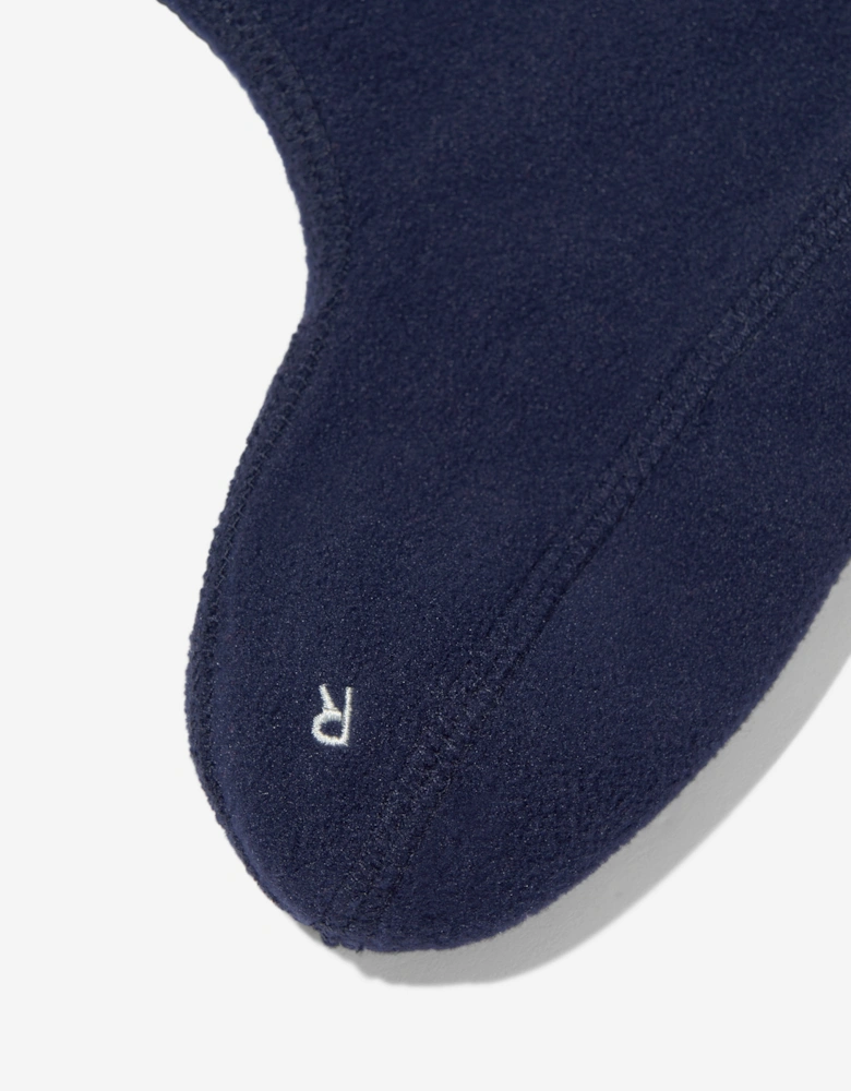 Kids Recycled Half Cardigan Boot Socks in Navy