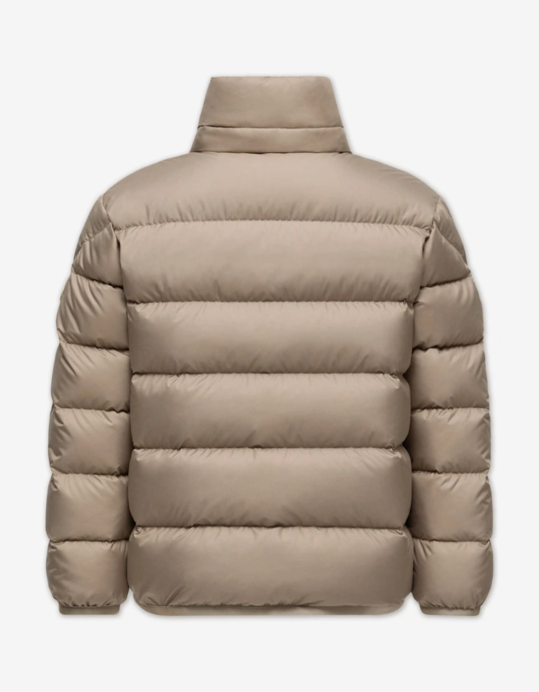 Kids Down Padded Bajan Jacket in Beige