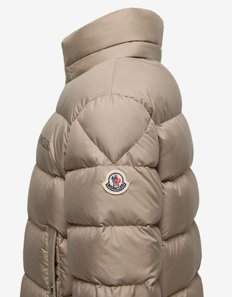 Kids Down Padded Bajan Jacket in Beige