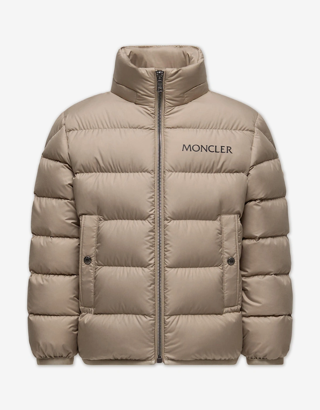 Kids Down Padded Bajan Jacket in Beige, 5 of 4