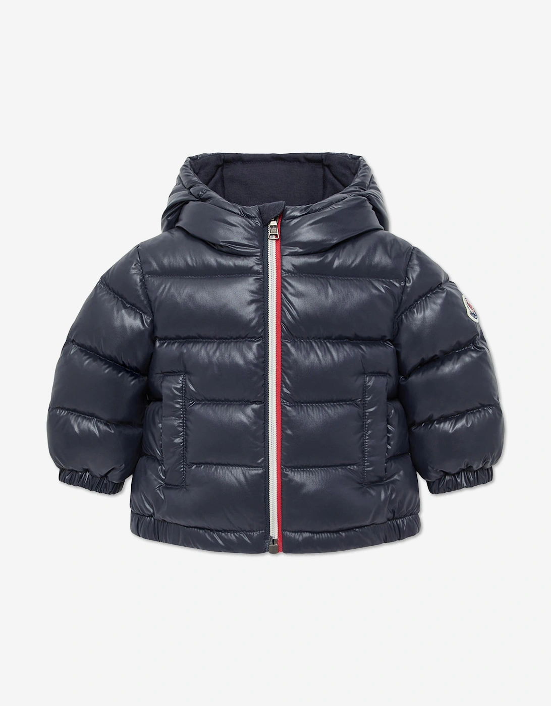 Baby Boys Down Padded New Aubert Jacket in Navy, 5 of 4