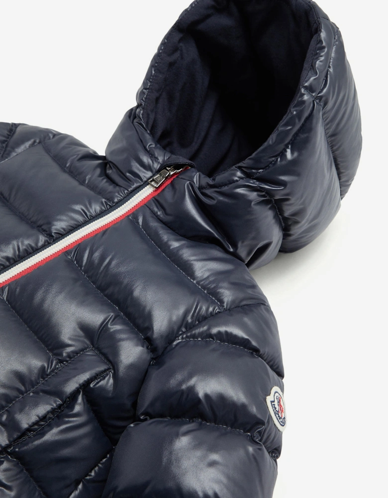 Baby Boys Down Padded New Aubert Jacket in Navy