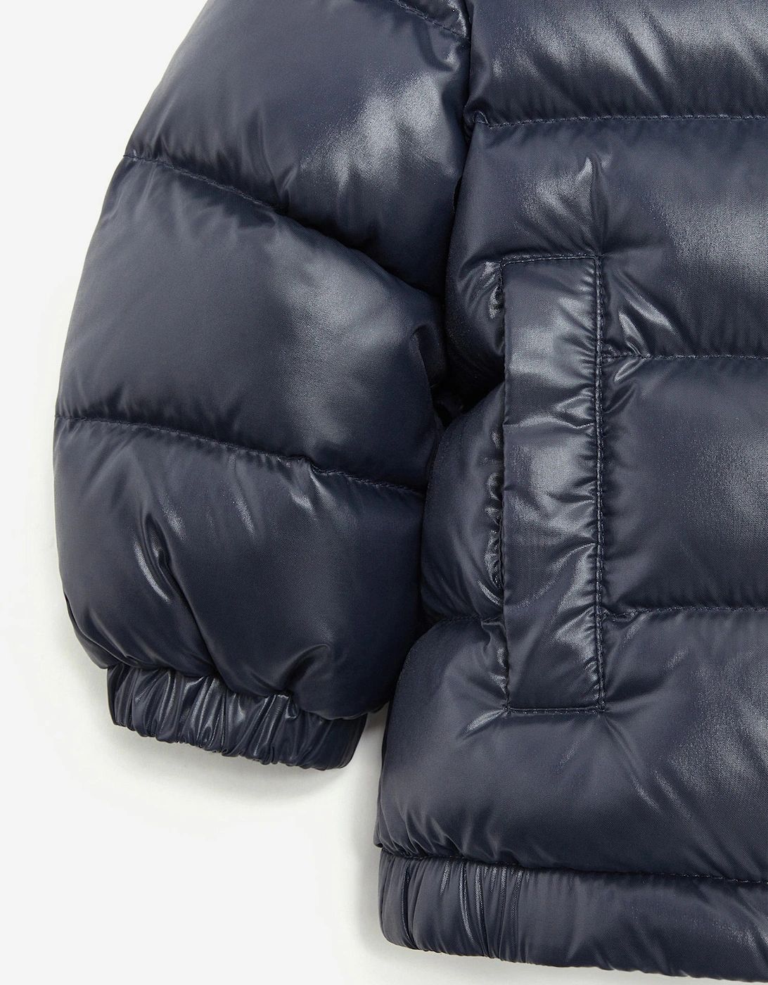 Baby Boys Down Padded New Aubert Jacket in Navy