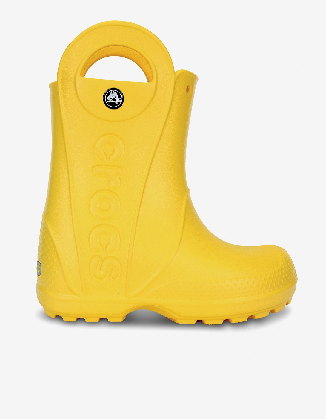 Boy's Crocs Kids Handle It Rain Boots in Yellow - Size: EU 23 - 24 uk 7 us 7