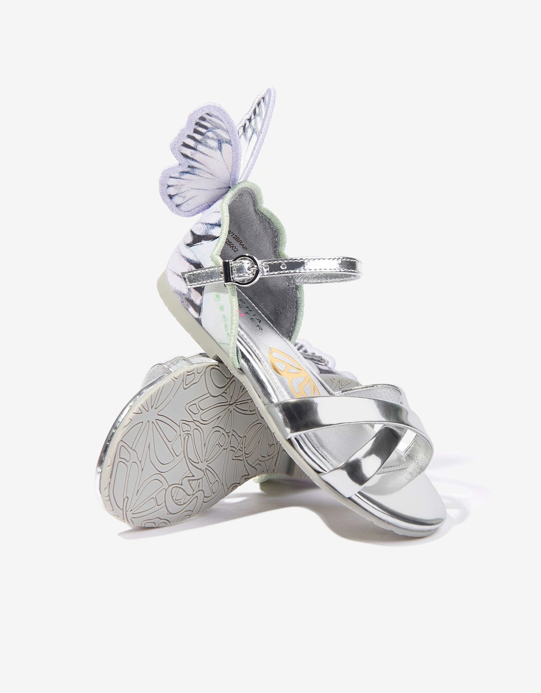 Girls Chiara Sandals in Silver